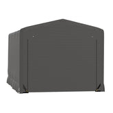 ShelterLogic | ShelterTube Wind and Snow-Load Rated Garage 12x18x10 Gray